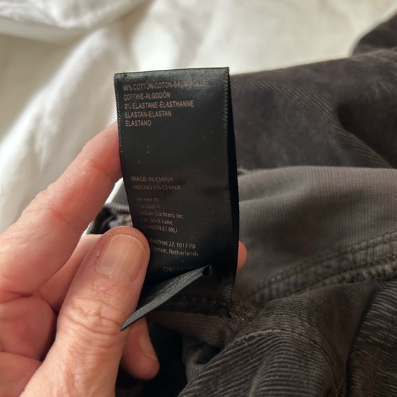 FREE PEOPLE WE THE FREE Jovi Corduroy‎ Jumpsuit Brown L - Picture 10 of 16